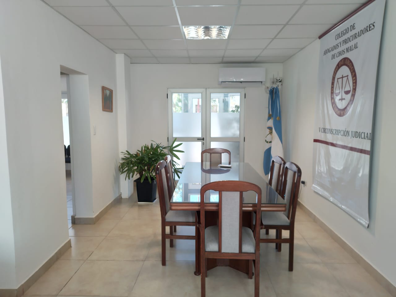 Sala de reuniones del Colegio de Abogados